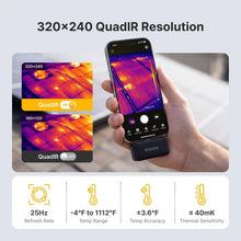RISION 320×240 USB-C Thermal Camera for iOS, Android & Windows – product view 4