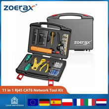 ZoeRax CAT6 Crimping & Network Cable Tester Kit