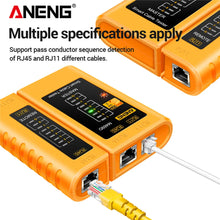 Network Analyzer Tester M469D Cable LAN RJ45 RJ11 RJ12 CAT5 UTP LAN Cable Tester Networking Tool Network Repair Too