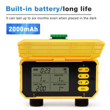 WIFI Smart Garden Water Timer Solar Charging Automatic Sprinkler Timing Outdoor Farm Drip Irrigation Controller with Rain Sensor