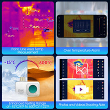 HoldPeak HP-H2FB USB-C Thermal Camera for Android – 256×192, 25Hz — image 5