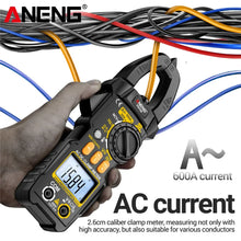 Clamp Meter Multimeter 6000 Counts AC/DC Voltage Tester ANENG PN108 600A Current Resistance Capacitance High Precision Test Tool