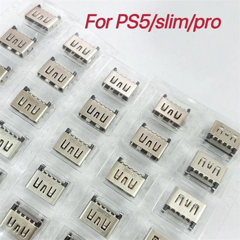 100-Pack HDMI Port Connectors for PlayStation 5 Console Repair — image 1