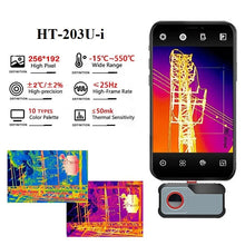 GOYOJO HT-203U 256×192 USB-C Thermal Camera for Android – product view 2