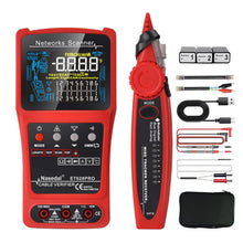 ET628PRO Network Cable Tester with PoE, VFL & Multimeter – product view 4