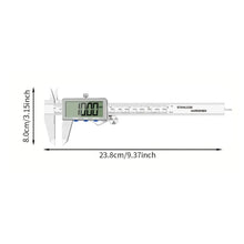 Digital Caliper,Upgraded Stainles Steel Digital Calipers 150mm/6 inch with Large LCD Screen,Perfect for Household,DIY