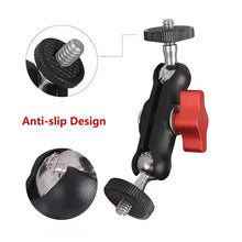 Photography Accessories Camera Metal Super Clamp With Double Ball Head Magic Arm For Monitor Light Mic Phone Mount