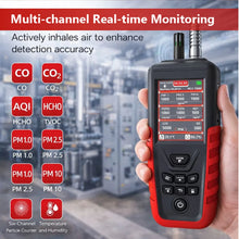 8110 Professional 10-in-1 Air Quality Monitor with CSV Export