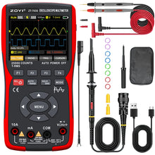 ZOYI ZT-703S 3-in-1 Oscilloscope Multimeter with 3.5 Inch IPS Display,25000 Counts, Dual Channel 50MHZ Bandwidth,280MSa/s High