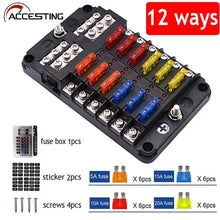 12-Way 12V/24V Blade Fuse Distribution Box — image 3