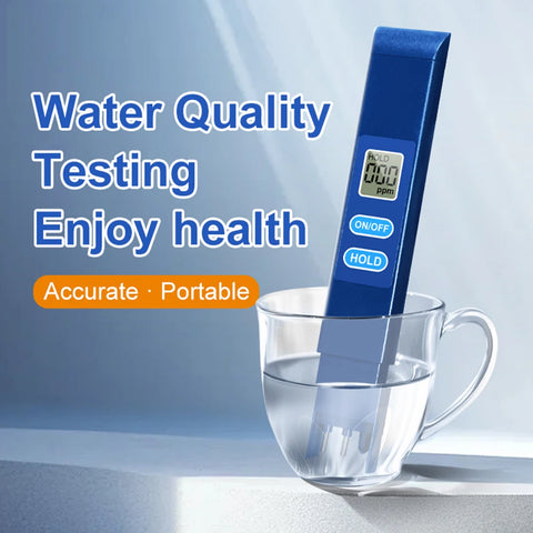 TDS PH Meter Digital Water Quality Tester 0.01ph High Accuracy PH Meter 0-9990ppm Water Purity Analyzer Monitor Filter
