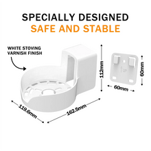 Metal Wall Mount with Cable Organiser for TP-Link Deco X20/X50/X55/X60 - 4