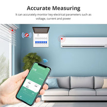 Zemismart Smart Energy Meter Zigbee Monitor Electric Sensor Measure Work with Tuya App Supports Homey and Smartthings