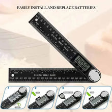2 in 1 Digital Angle Detector Scale Suitable for Woodworking Measurement Tools High Accuracy Mutifunction Tools