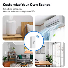 Tuya Zigbee Smart Temperature Humidity Sensor Indoor Hygrometer Thermometer Home Automation Real-time Data Works With Alexa