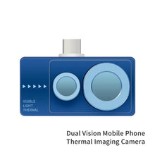 TOOLTOP T7PRO 256×192 Dual-Lens USB-C Thermal Camera — image 1