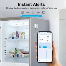 WiFi Temperature Humidity Sensor with External Probe Tuya Climate Sensor With/Without screen for Smart Life APP Monitoring