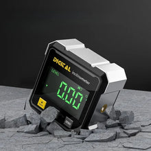 Pocket Digital Level Protractor Inclinometer Digital Display Angle Gauge 360 Degree Magnetic Electronic Level Laser