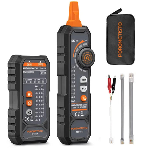 POROMETISTO MCT01 PoE Network Cable Tester & Wire Tracker — image 1
