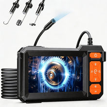 Industrial Endoscope Camera 4.3inch IPS Screen 8mm HD1080P IP67 Waterproof 8 LED Light Inspection Borescope for Pipe Car Repair