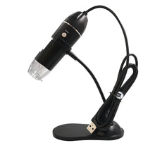 1000X HD digital USB microscope electronic microscope Camera video microscopeUSB Magnifier +calibration ruler 8 LED lights