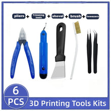 6-Piece 3D Print Finishing & Nozzle Care Tool Set - view 1