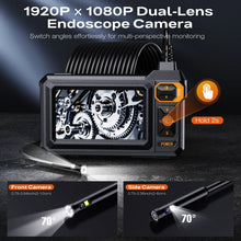 Borescope Dual Lens Endoscope with Light 4.3