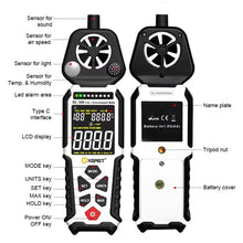 XEAST XE-368 5-in-1 Environmental Meter – product view 5