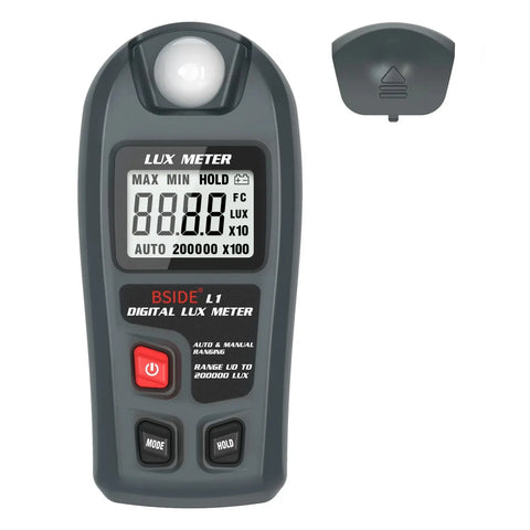 BSIDE L1 Digital Lux Meter – 0–200,000 Lux