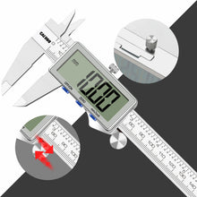 Digital Caliper,Upgraded Stainles Steel Digital Calipers 150mm/6 inch with Large LCD Screen,Perfect for Household,DIY