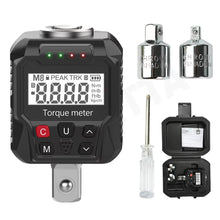 Digital Torque Adapter 17-340N. m Electronic Torque Adapters for 3/8' and 1/4' Electronic Torque Wrench Bike Set Car Repair Bike