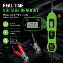 823 Smart 3.5–36V Automotive Circuit Tester – Red - view 4