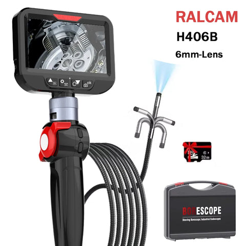 LAFOCH H406B 6mm Two-Way Articulating Inspection Borescope