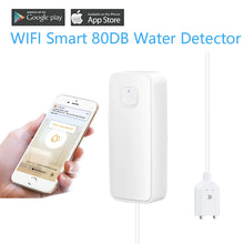 1M/3M/5M Water leakage sensor WIFI leak level Sound Alarm detector security Overflow protection Work with Tuya Smart Life App
