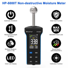 HoldPeak HP-5000T Pinless Moisture Meter – 20–40 mm