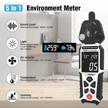 XEAST XE-368 5-in-1 Environmental Meter – product view 3