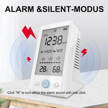 NDIR CO₂ Monitor with Temperature & Humidity – White — image 5
