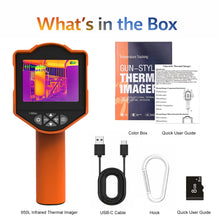 Thermal Imaging Camera 256x192 Infrared Imager with WiFi, 8GB Storage, -4~1022°F, Handheld Thermal Scanner for HVAC/Electrical