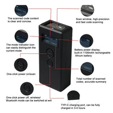BX20 Mini Bluetooth 1D/2D Barcode Scanner – Black — image 3