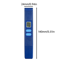 TDS PH Meter Digital Water Quality Tester 0.01ph High Accuracy PH Meter 0-9990ppm Water Purity Analyzer Monitor Filter