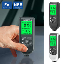 HW-300PRO Digital Automotive Paint Thickness Gauge – 0–2000µm