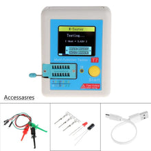 LCR-T7 Transistor Tester TFT Diode Triode Capacitance Meter LCR ESR Meter NPN PNP MOSFET IR Multifunction Tester Multimeter