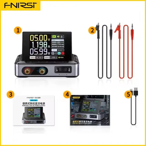 FNIRSI DPS-150 30V 5A Programmable DC Power Supply — image 1