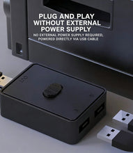 USB 3.0 KVM Switch 1x2/2x1 Bidirectional Shared Controller For Computer Laptop Keyboard Mouse
