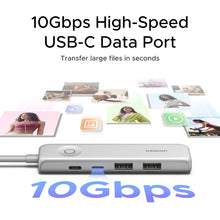 UGREEN USB HUB Type-C to 10Gbps USB C Data 4K60Hz HDMI USB2.0 for Keyboard Mouse for Laptop MacBook Dell Lenovo Docking Stations