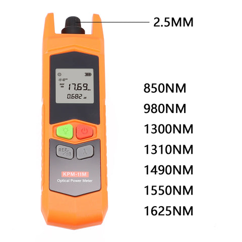 7-Wavelength -70 to +6 dBm Fibre Optic Power Meter - view 1