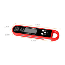 Meat Thermometer Digital, Instant Read With High Accuracy Waterproof & Backlit For Grill, BBQ, Oven, Kitchen