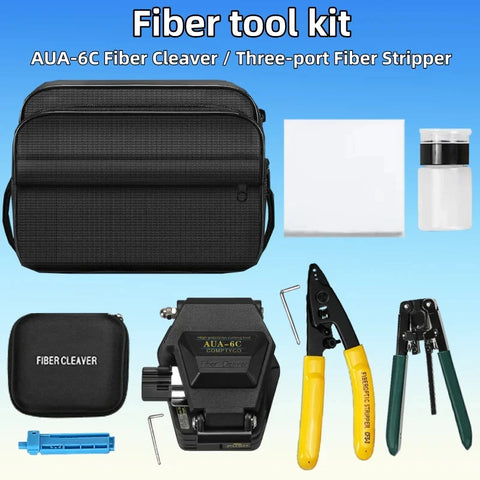 COMPTYCO FTTH Fibre Optic Tool Kit with AUA-6C Cleaver