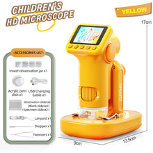 P02 2″ 1600× Handheld Digital Microscope – Yellow