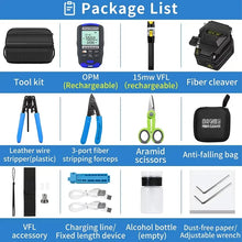 22-Piece Rechargeable FTTH Tool Kit – 15 mW VFL – image 3